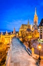 Budapest, Matyas church on Buda Hill, Hungary Royalty Free Stock Photo