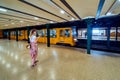 Budapest, metro station, Hungary Royalty Free Stock Photo