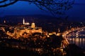 Budapest at night Royalty Free Stock Photo