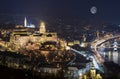 Budapest by night Royalty Free Stock Photo