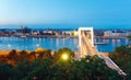 Budapest night view Royalty Free Stock Photo