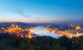 Budapest night view Royalty Free Stock Photo