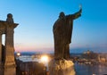 Budapest night view Royalty Free Stock Photo