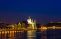 Budapest panorama Royalty Free Stock Photo