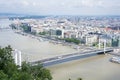 Budapest Panorama Royalty Free Stock Photo