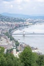Budapest Panorama Royalty Free Stock Photo