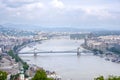 Budapest Panorama Royalty Free Stock Photo