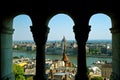 Budapest panorama - Danube and the city Royalty Free Stock Photo