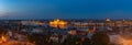 Budapest Panorama at Night Royalty Free Stock Photo