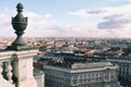 Budapest panorama. View from St. Stephen's Basilica Royalty Free Stock Photo