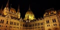 Budapest parlament in the night Royalty Free Stock Photo