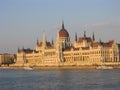 Budapest parlament Royalty Free Stock Photo