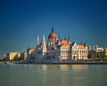 Budapest Parliament Royalty Free Stock Photo