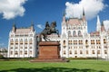 Budapest - The Parliament from the Kossuth Square Royalty Free Stock Photo