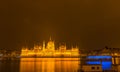 Budapest parliament Royalty Free Stock Photo