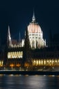 Budapest Parliament night view