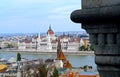 Budapest parliament - top view