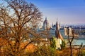 Budapest Parliament view Royalty Free Stock Photo