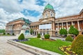 Budapest Royal Castle -Courtyard of the Royal Palace in Budapest