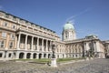 Budapest. Royal Castle. Courtyard view. Royalty Free Stock Photo