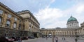 Budapest royal palace inner Lions Courtyard