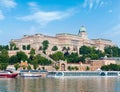 Budapest Royal Palace morning view, Hungary Royalty Free Stock Photo