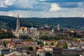 Budapest seen from St.Stephen`s basilica