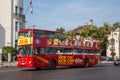 Budapest sightseeing bus Royalty Free Stock Photo