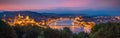 Budapest skyline in Hungary