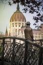 Budapest and Statue of Imre Nagy