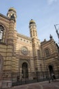 Budapest synagogue Royalty Free Stock Photo