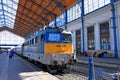 Budapest Train station (Budapes Nyugati) in Budapest Royalty Free Stock Photo