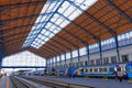 Budapest Train station (Budapes Nyugati) in Budapest Royalty Free Stock Photo
