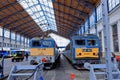 Budapest Train station (Budapes Nyugati) in Budapest Royalty Free Stock Photo