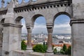 Budapest View from Fisherman`s Bastion