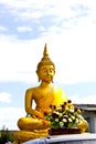 Budda in thailand Royalty Free Stock Photo