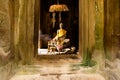 Buddha altar in Angkor Wat