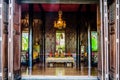 Buddha altar Jim Thompson House museum bangkok thailand Royalty Free Stock Photo