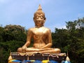 Buddha Amnat Charoen , thailand Royalty Free Stock Photo