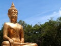 Buddha Amnat Charoen , thailand Royalty Free Stock Photo