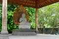Buddha amoghasiddhi statue