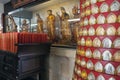 Buddha Amulets and Statues at Chinese Temple