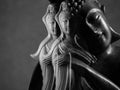 Buddha and Avalokitasvara Bodhisattva/Guan Yin/Guanshiyin sculpture