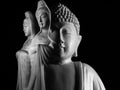 Buddha and Avalokitasvara Bodhisattva/Guan Yin/Guanshiyin sculpture