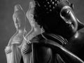 Buddha and Avalokitasvara Bodhisattva/Guan Yin/Guanshiyin sculpture