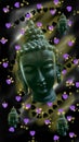 Buddha black wallpaper with love for dark and pleasant moods