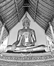 Buddha black & white