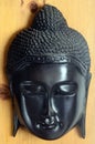 Buddha or Bouddha wooden mask