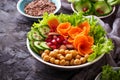 Buddha bowl. Healthy vegetarian food. Royalty Free Stock Photo