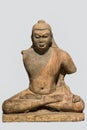 Buddha Ca. 4th century, Red Sandstone, Bodhgaya, Bihar Royalty Free Stock Photo